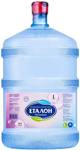 Вода питна "Еталон-негазована" Йодована 18,9 л